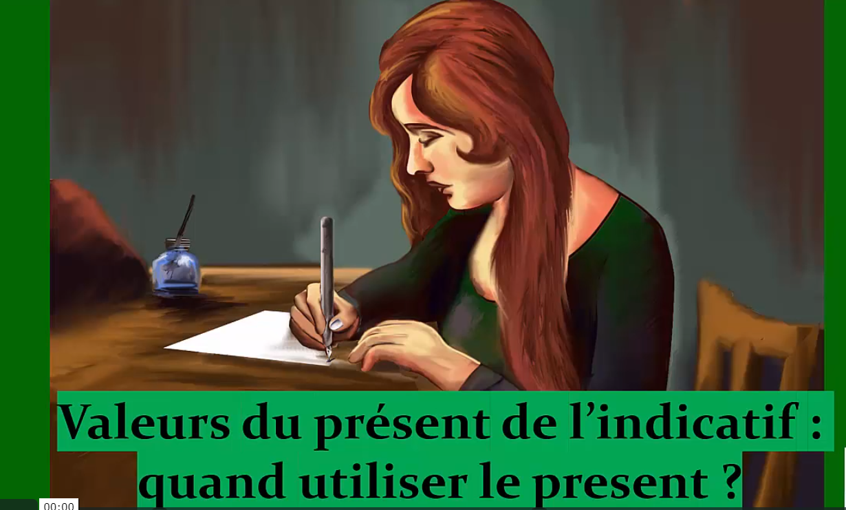 Valeurs de l’indicatif 2 – le présent